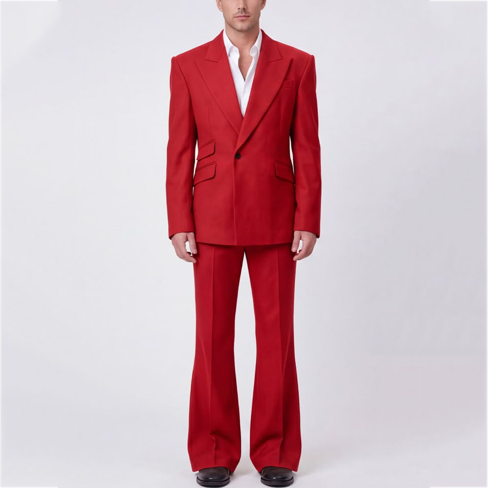High Quality Men Suit Solid Co - đánh giá và giá Men Formal Party Wear Outfit