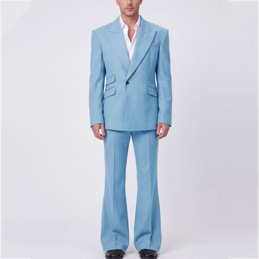 High Quality Men Suit Solid Co - đánh giá và giá Men Formal Party Wear Outfit