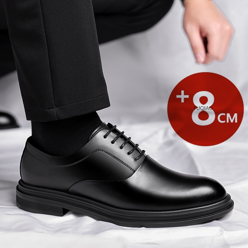 Men 6CM 8CM Height Increasing  - đánh giá và giá Men'S Formal Wear Slippers