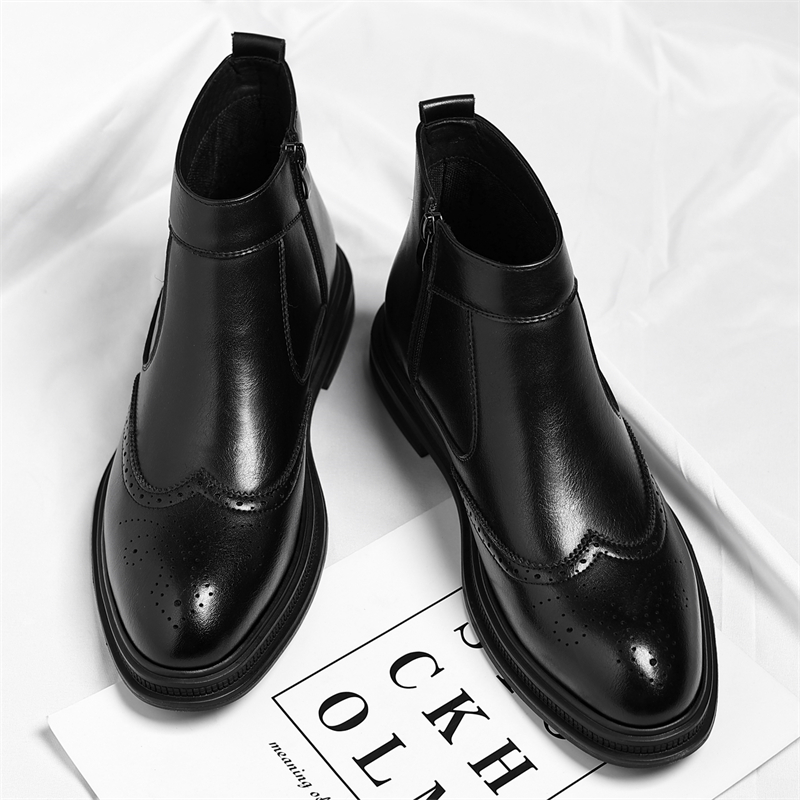 Autumn  Winter Thick Soled Men - đánh giá và giá Men'S Formal Wear