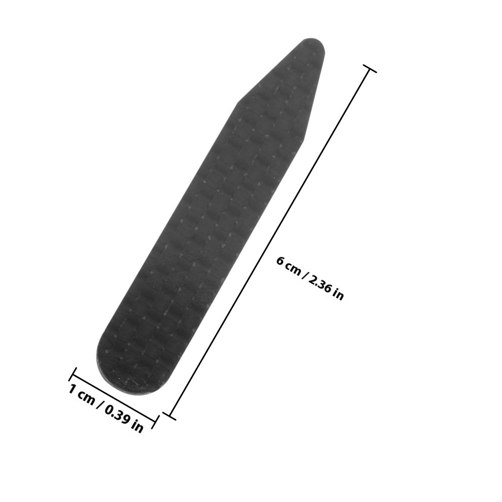 2Pairs Collar Stays Men Shirt  - đánh giá và giá Men'S Formal Wear
