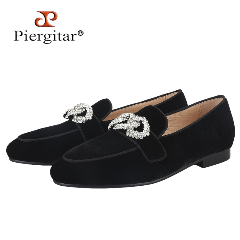 Piergitar 2025 Black Velvet Me - đánh giá và giá Men'S Formal Wear Slippers