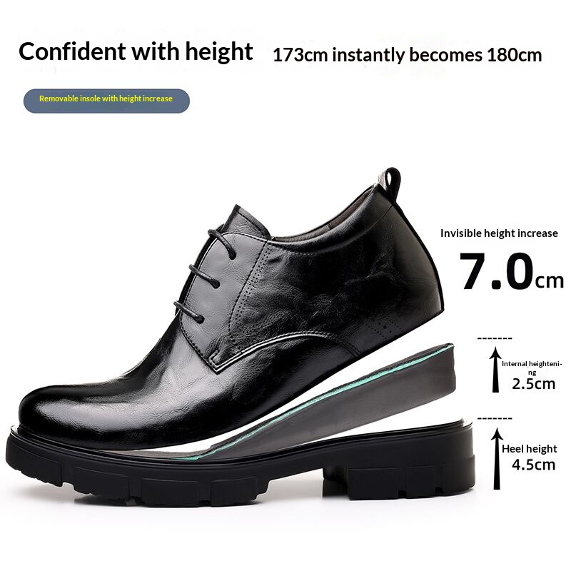 Men 7CM Elevator Business Shoe - đánh giá và giá Men'S Formal Wear Slippers