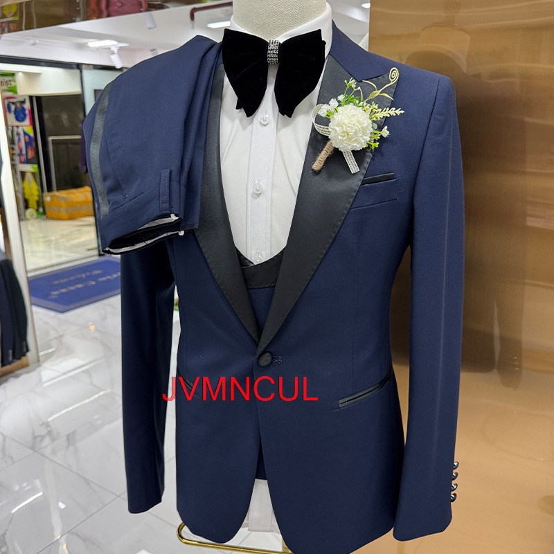 Men's 3 Piece Suit Slim Fit We - đánh giá và giá Men Formal Party Wear Outfit