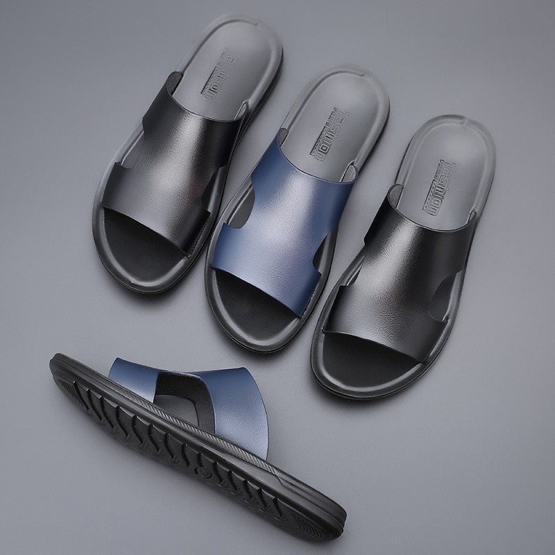 new arrival outdoor summer lea - đánh giá và giá Men'S Formal Wear Slippers