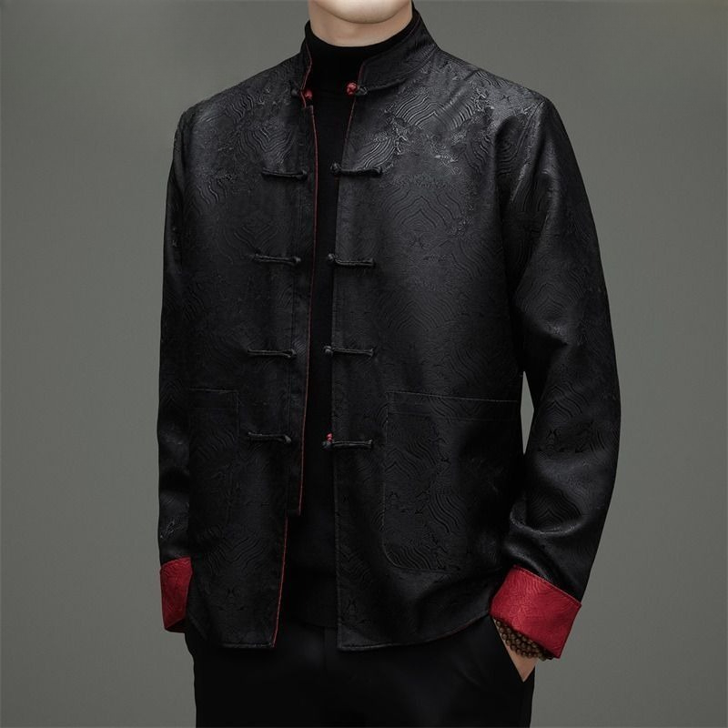 Tang-style Men Long-sleeved Do - đánh giá và giá Men'S Formal Wear