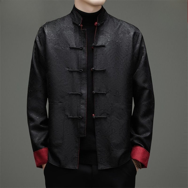Tang-style Men Long-sleeved Do - đánh giá và giá Men'S Formal Wear
