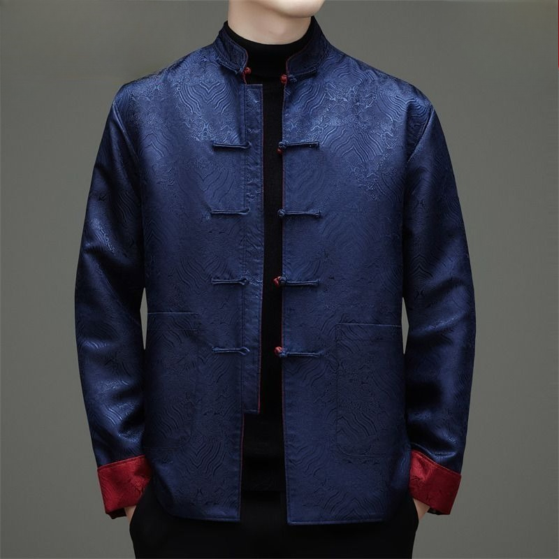 Tang-style Men Long-sleeved Do - đánh giá và giá Men'S Formal Wear