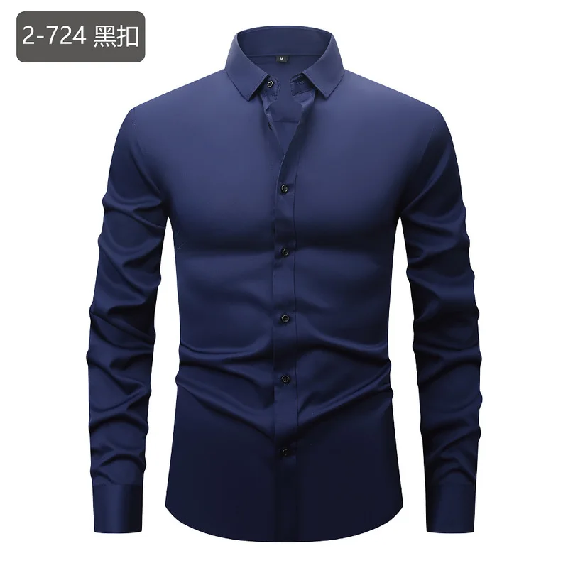 New Arrival Men's Solid White  - đánh giá và giá Men Formal Office Wear Shirts