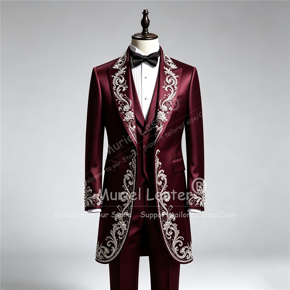 Luxury Man Wedding Tuxedo Suit - đánh giá và giá Men'S Formal Wear Attire